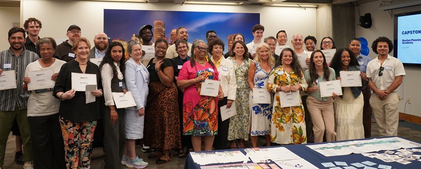 City of Boston celebrates first graduates of Planning Academy, announces launch of Fall Academy