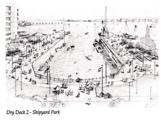 1990: Charlestown Navy Yard Master Plan for the Yard